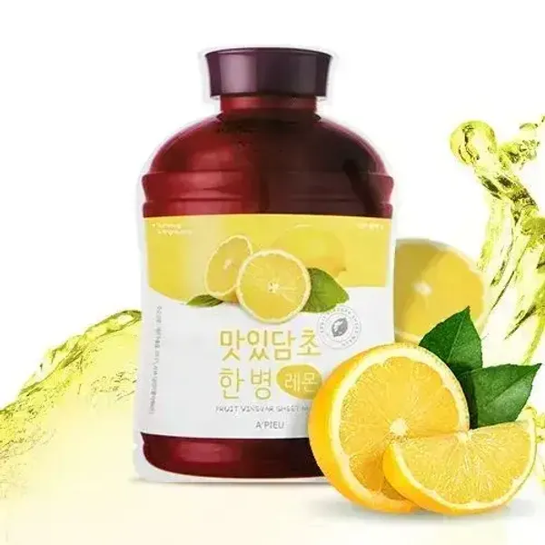 mat-na-giay-lam-sang-da-a-pieu-fruit-vinegar-sheet-mask-lemon-1