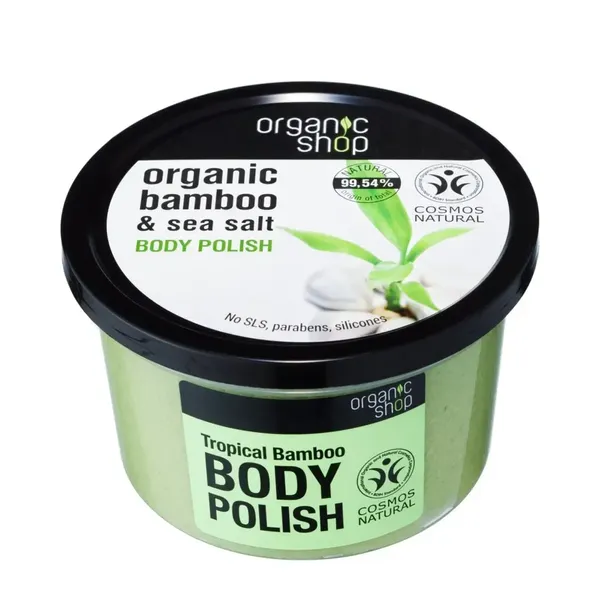 Tẩy Tế Bào Chết Toàn Thân Chiết Xuất Tre Hữu Cơ Organic Shop Body Polish  Tropcial Bamboo 250G