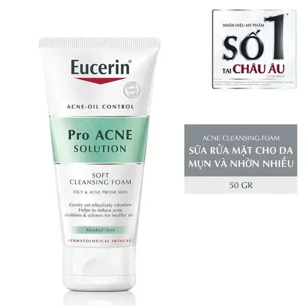 sua-rua-mat-tao-bot-eucerin-acne-oil-control-pro-acne-solution-soft-cl-eansing-foam-50g-1