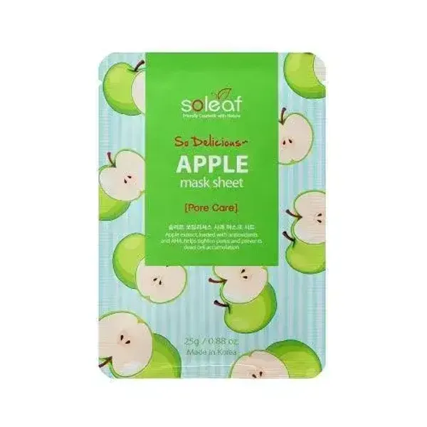 mat-na-giay-soleaf-so-delicious-apple-mask-sheet-1