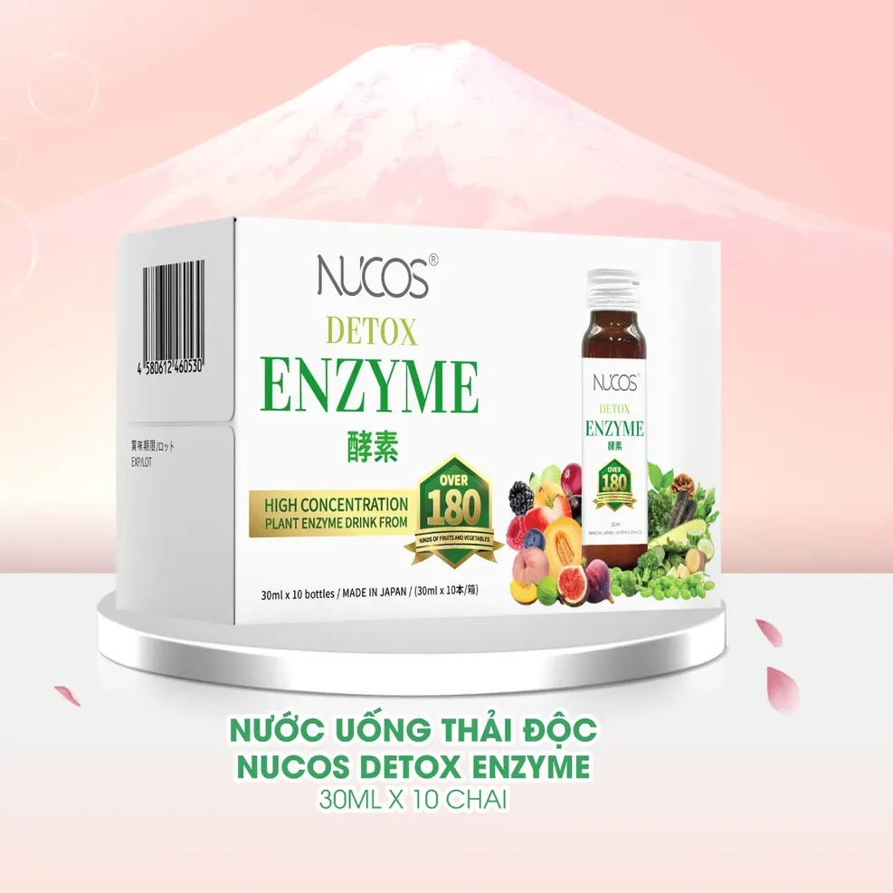 Nước Uống Nucos Detox Enzyme Drink Box Of (10x30ml)