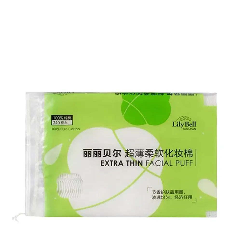 Bong Tẩy Trang Lily Bell Cotton Pad 240 Miếng Bong Tẩy Trang Lily Bell Cotton Pad 240 Miếng