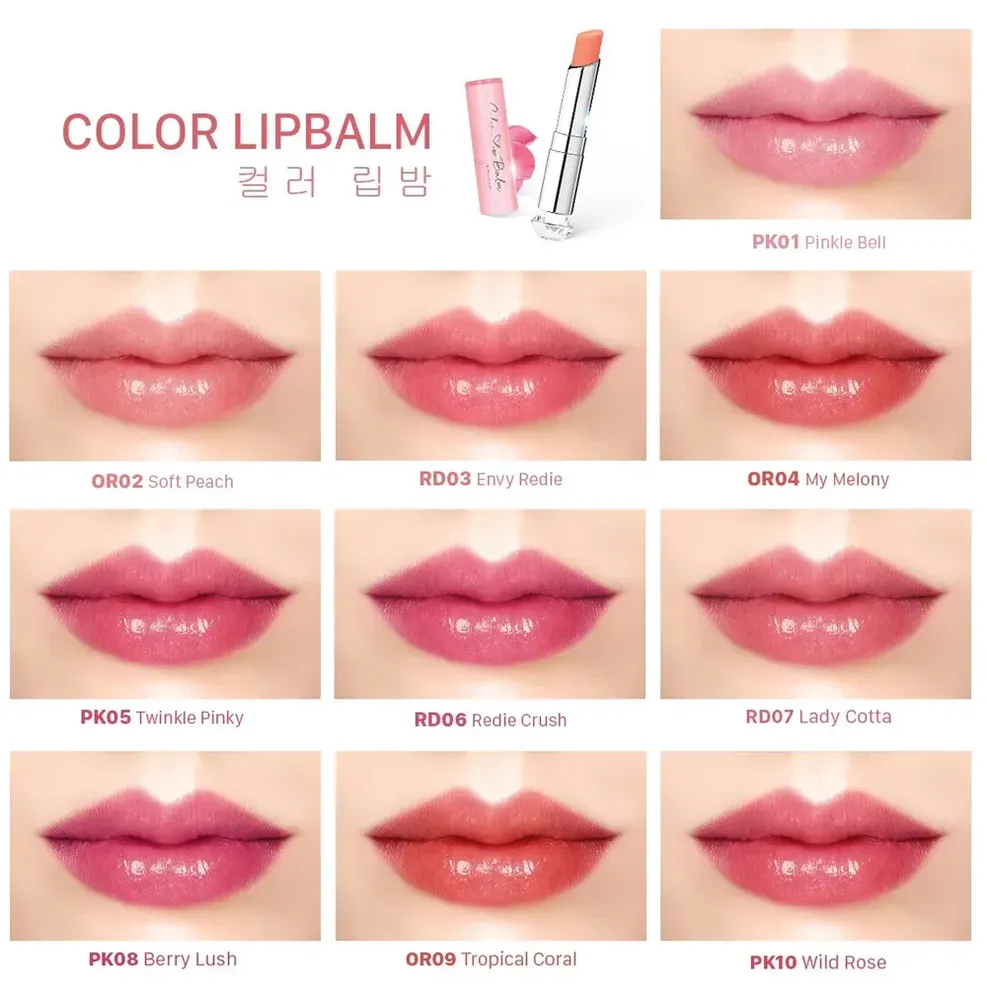 Son Dưỡng Có Màu Vacosi Natural Studio Color Lip Balm 3G