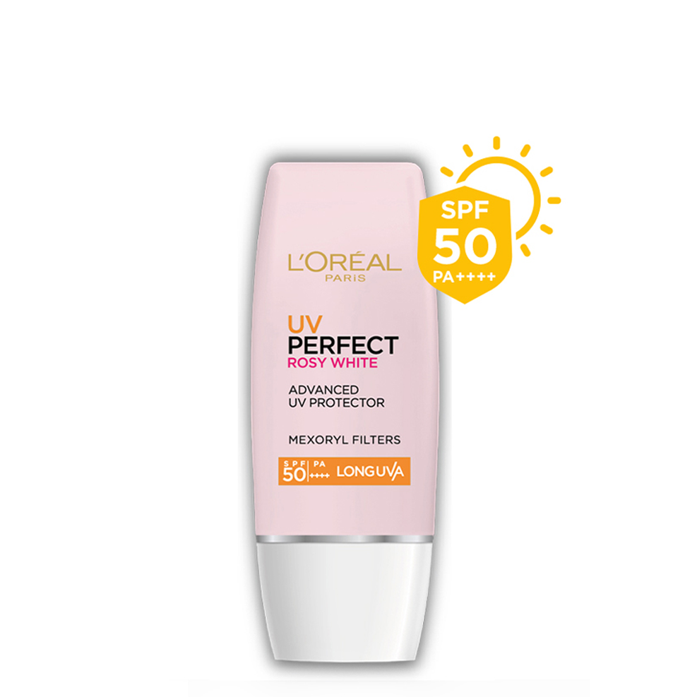 loreal uv perfect rosy white