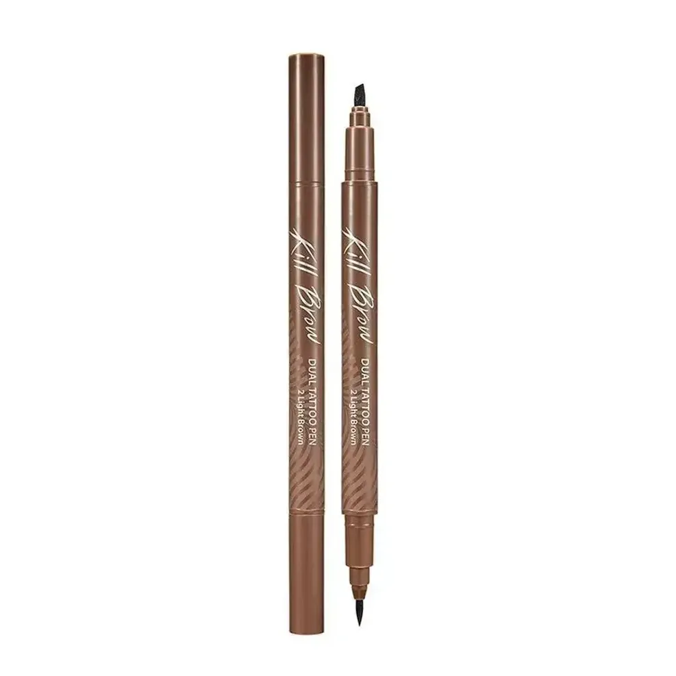 [CLIO] Kill Brow Dual Tattoo Pen Set 02 Light Brown