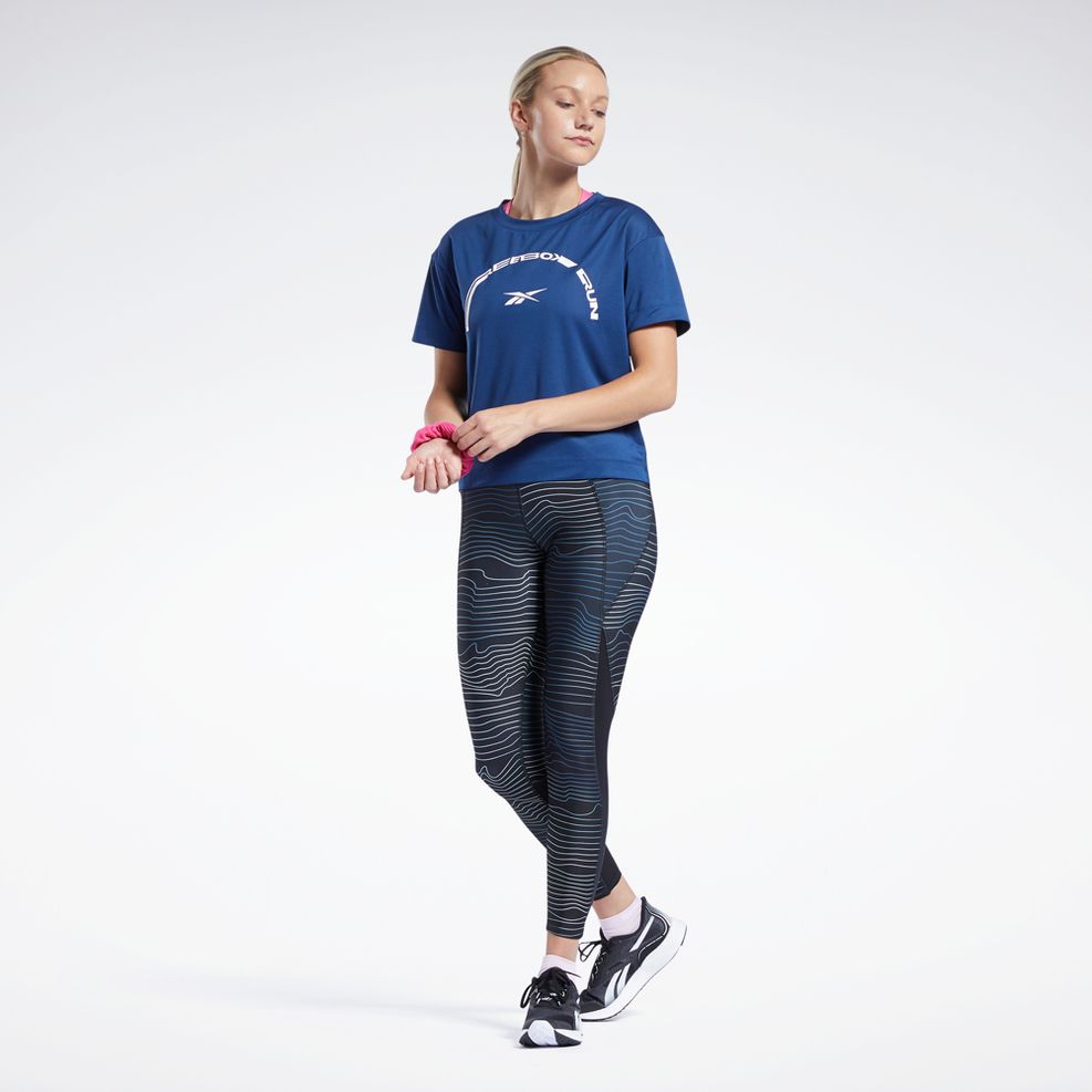Áo Reebok Phông Chạy Bộ Running SW Graphic Tee HA1001