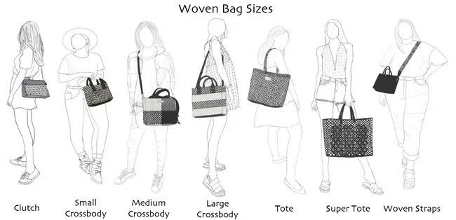 Lưu ý lựa chọn kích thước túi đeo chéo phù hợp cho từng bộ trang phục