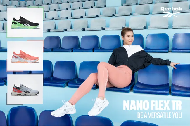 Mẫu giày Reebok NANO FLEX TR có thiết kế trẻ trung, năng động