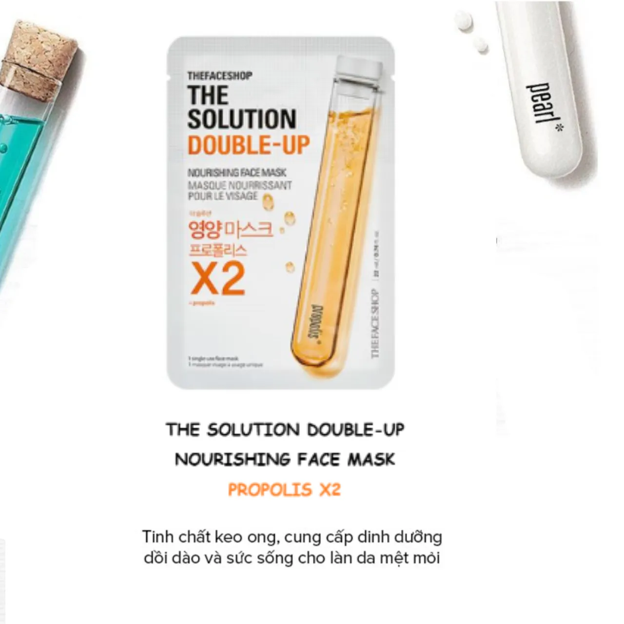 THE SOLUTION DOUBLE-UP FACE MASK 1